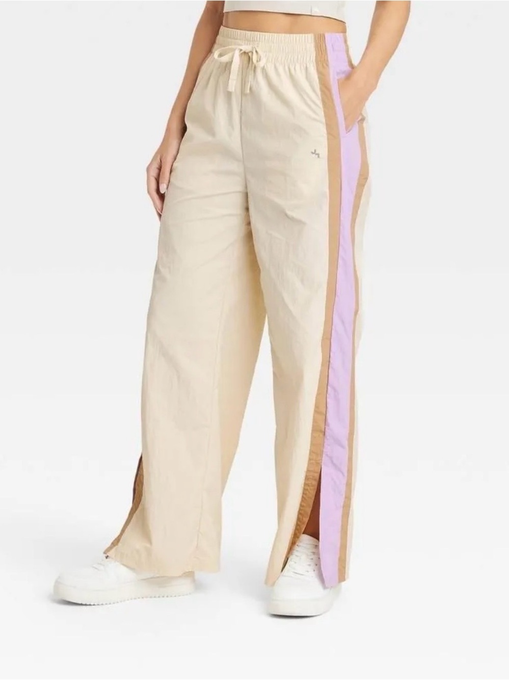 Women's Wide Leg Pants - JoyLab™ Ivory
